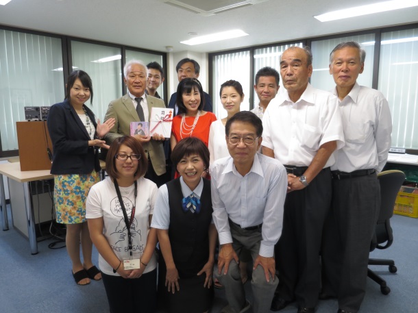 熊本シティエフエムの皆さんと
